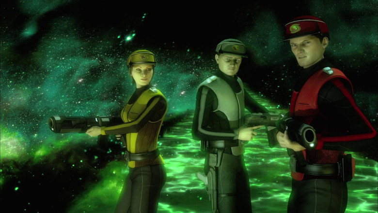 кадр из фильма The Legend of Captain Scarlet