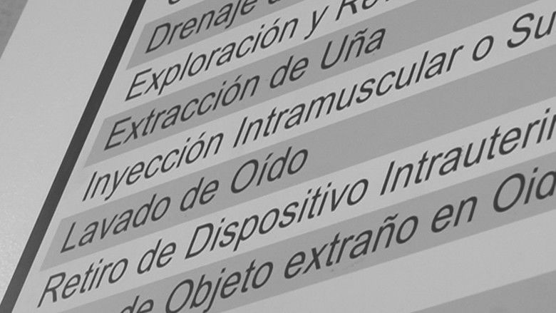 кадр из фильма Solución Inyectable (Estradiol 10mg)