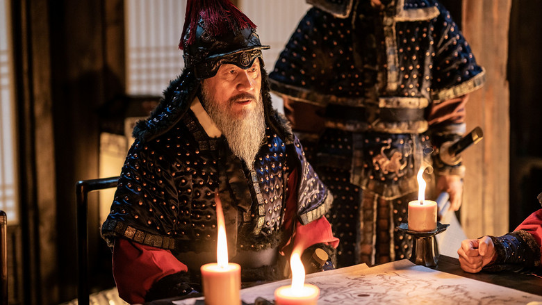 кадр из фильма Битва у острова Хансан