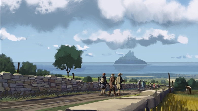 кадр из фильма Mont Saint-Michel : le labyrinthe de l’archange