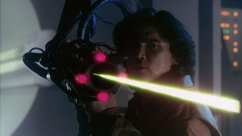 кадр из фильма Киборг–охотник 2