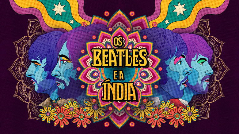 кадр из фильма The Beatles and India