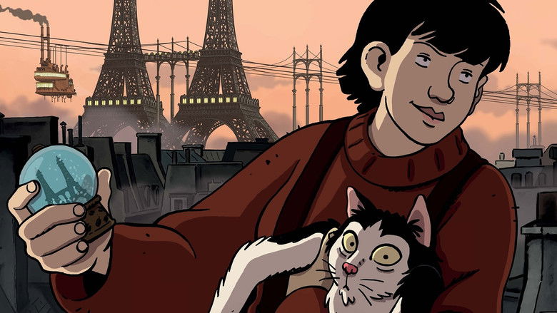 кадр из фильма Аврил и поддельный мир