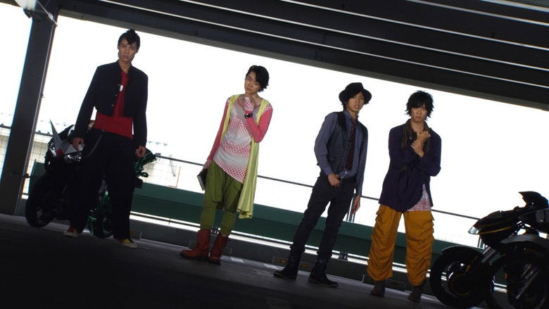 кадр из фильма 仮面ライダー×仮面ライダー フォーゼ＆オーズ MOVIE大戦 MEGA MAX