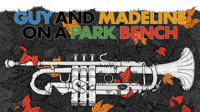 кадр из фильма Гай и Мэдлин на скамейке в парке