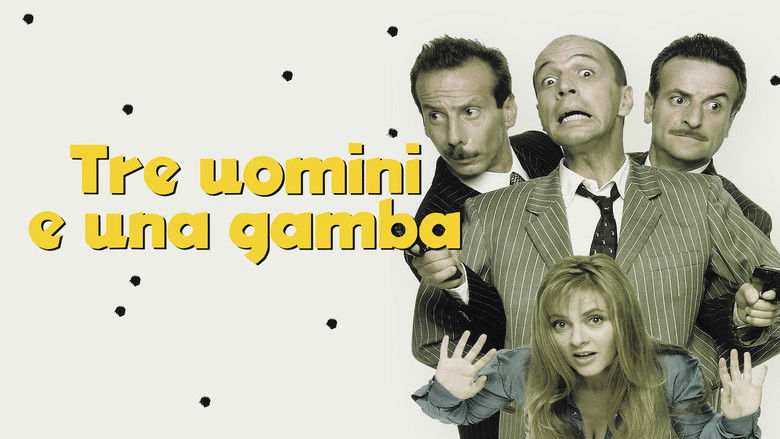 кадр из фильма Трое мужчин и нога