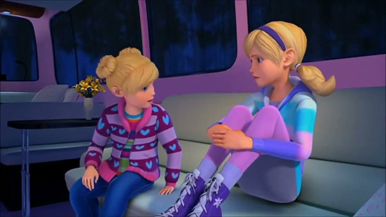 кадр из фильма Barbie em o ano novo no mato