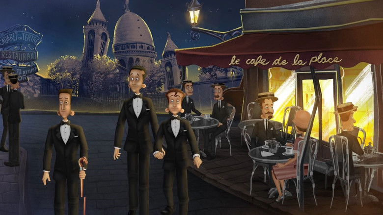 кадр из фильма Becho o la extraordinaria aparición de la Cumparsita