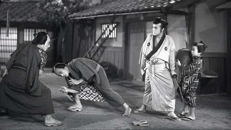 кадр из фильма 丹下左膳餘話 百萬兩の壺