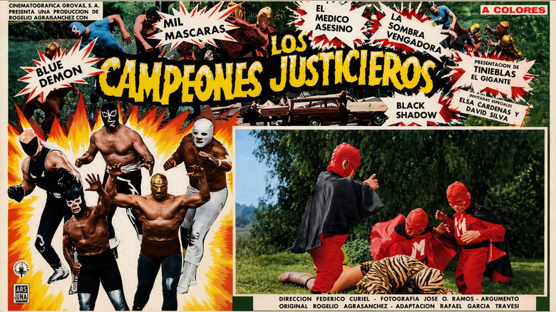 кадр из фильма Los Campeones Justicieros