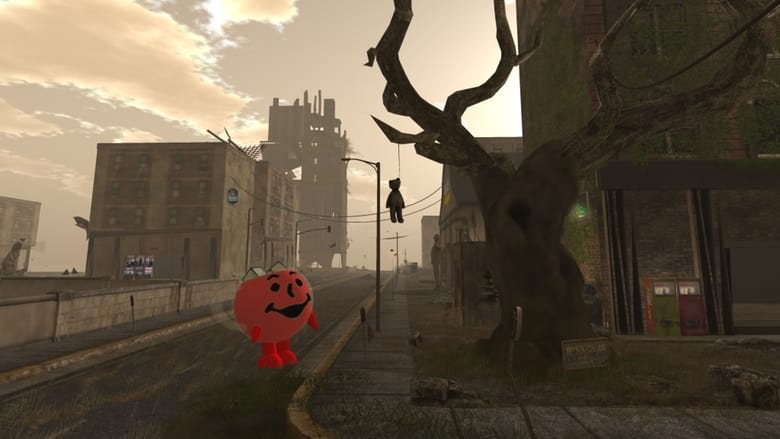 кадр из фильма Kool-Aid Man in Second Life