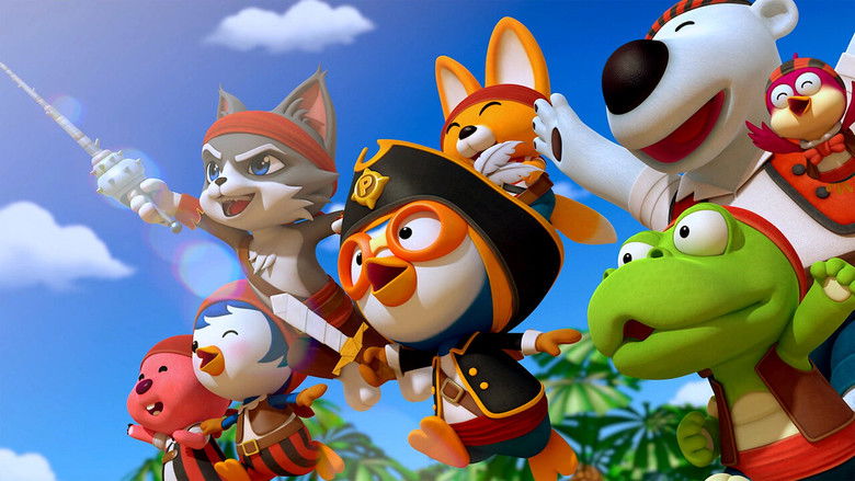 кадр из фильма Пингвинёнок Пороро: Пираты острова сокровищ