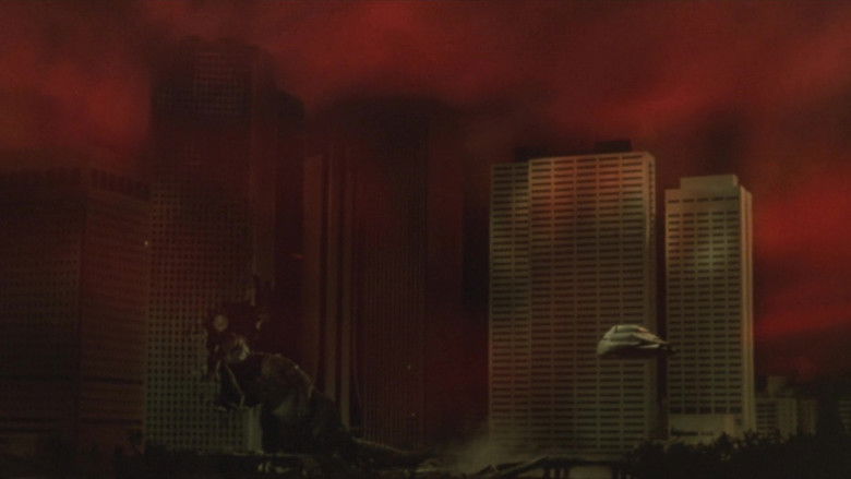 кадр из фильма Годзилла