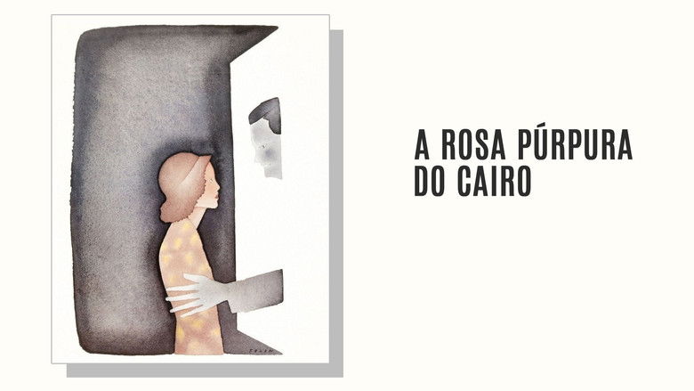 кадр из фильма Пурпурная роза Каира