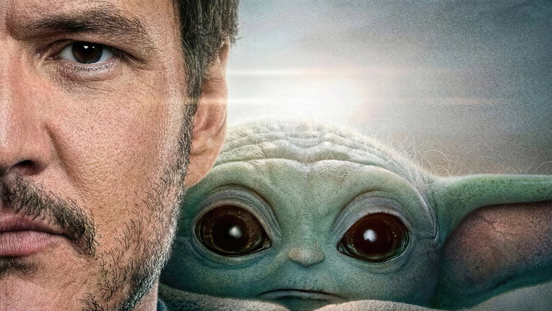 кадр из фильма Мандалорец и Грогу