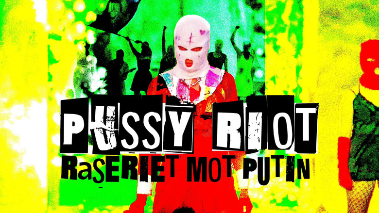 кадр из фильма Pussy Riot, rage against Poutine