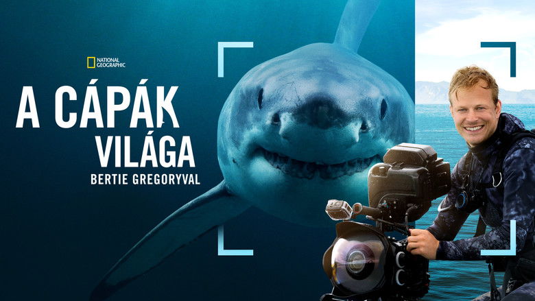 кадр из фильма Лицом к лицу с акулами с Берти Грегори