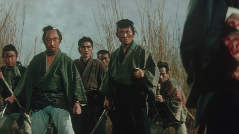 кадр из фильма めくらのお市物語 真赤な流れ鳥