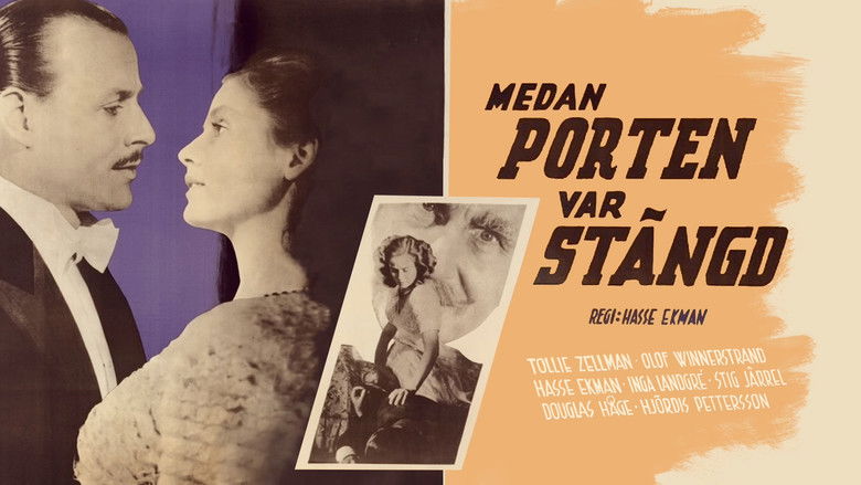 кадр из фильма Medan porten var stängd