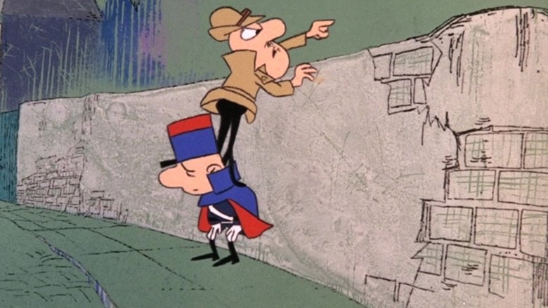 кадр из фильма Sacré Bleu Cross