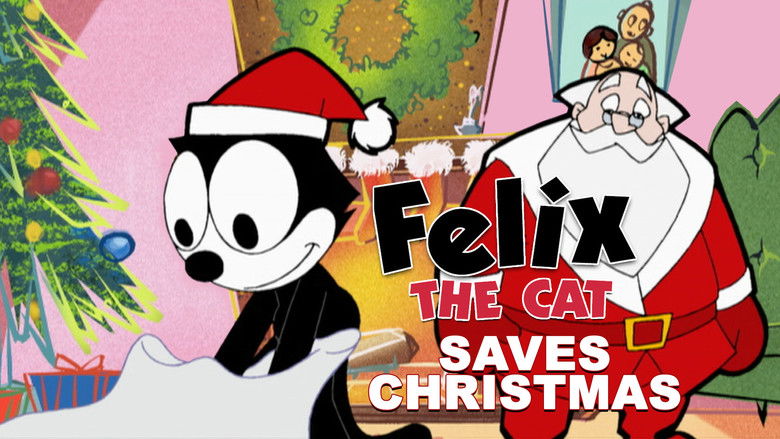 кадр из фильма Felix the Cat Saves Christmas
