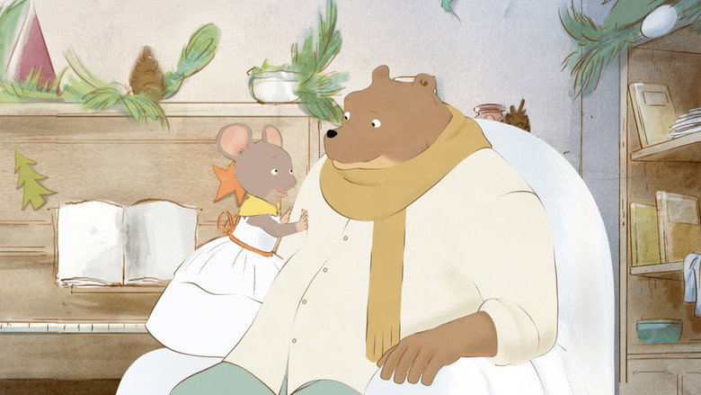 кадр из фильма Le Noël d'Ernest et Célestine
