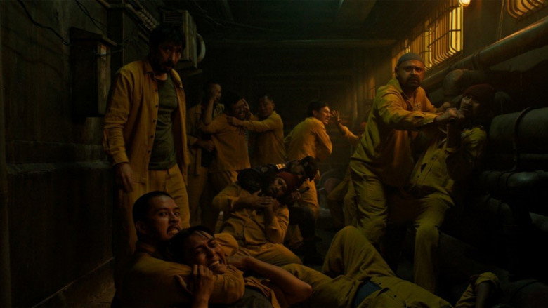 кадр из фильма Призрак в клетке