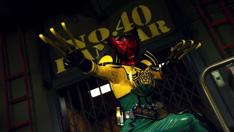 кадр из фильма 仮面ライダー×仮面ライダー フォーゼ＆オーズ MOVIE大戦 MEGA MAX