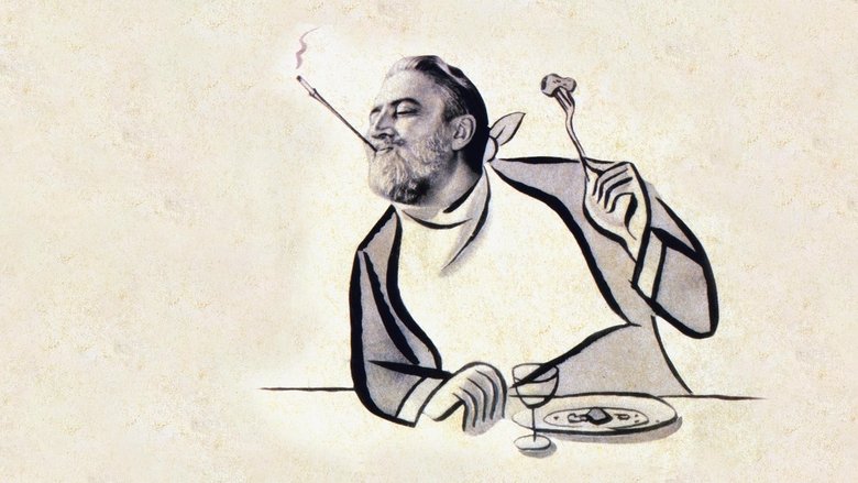 кадр из фильма Человек, который пришел к обеду