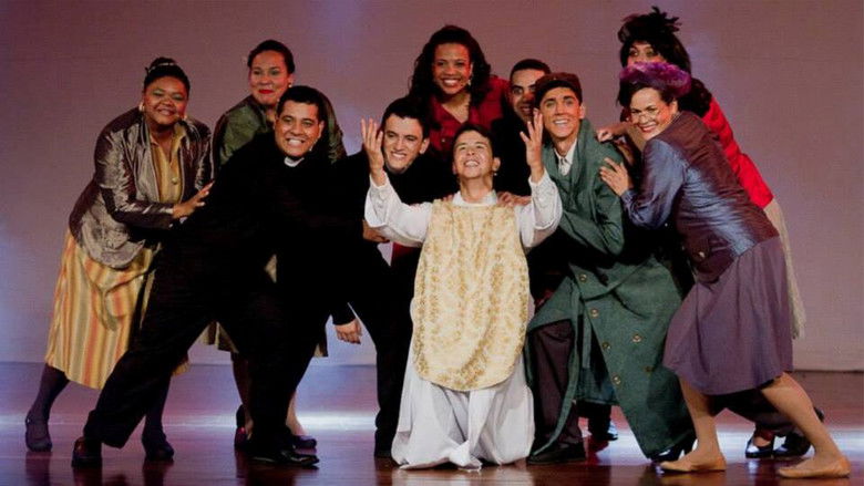 кадр из фильма Lolek, A Vida de São João Paulo II no Teatro Lauro Gomes