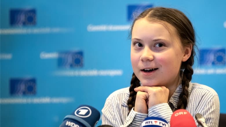 кадр из фильма Greta Thunberg: The Voice of the Future