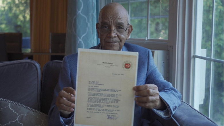 кадр из фильма Malcolm X and the Sudanese