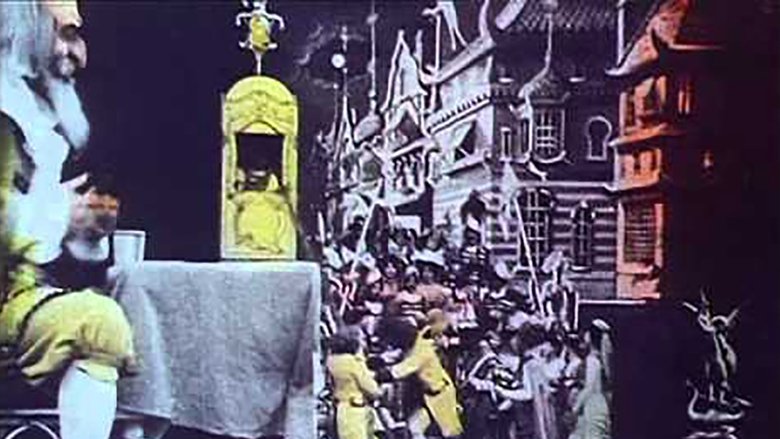 кадр из фильма Le voyage de Gulliver à Lilliput et chez les géants