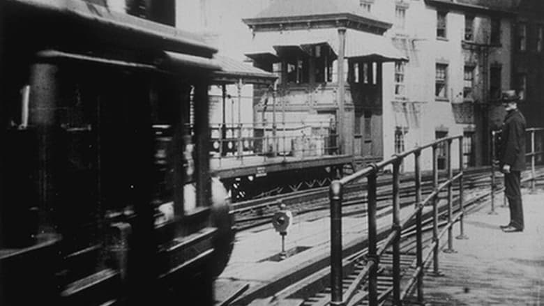 кадр из фильма Arrivée d'un train à Battery Place