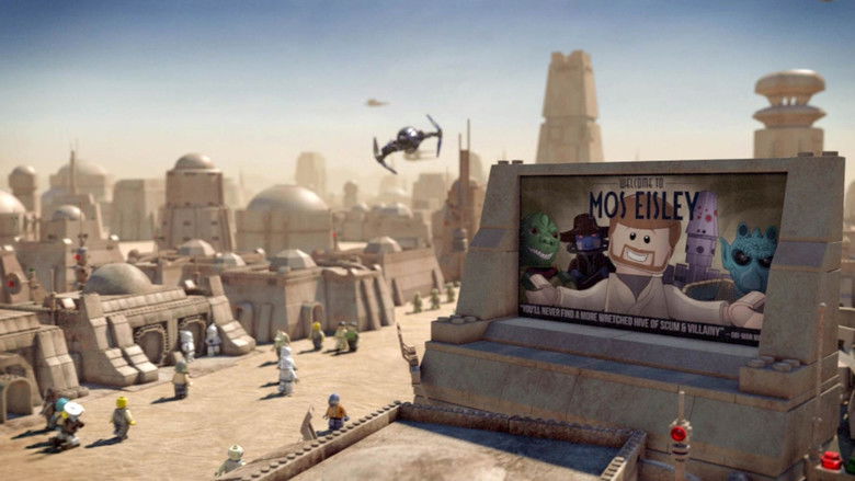 кадр из фильма LEGO Звёздные Войны: Падаванская Угроза