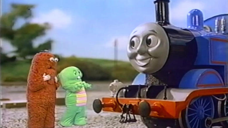 кадр из фильма きかんしゃトーマスとイギリスのたび