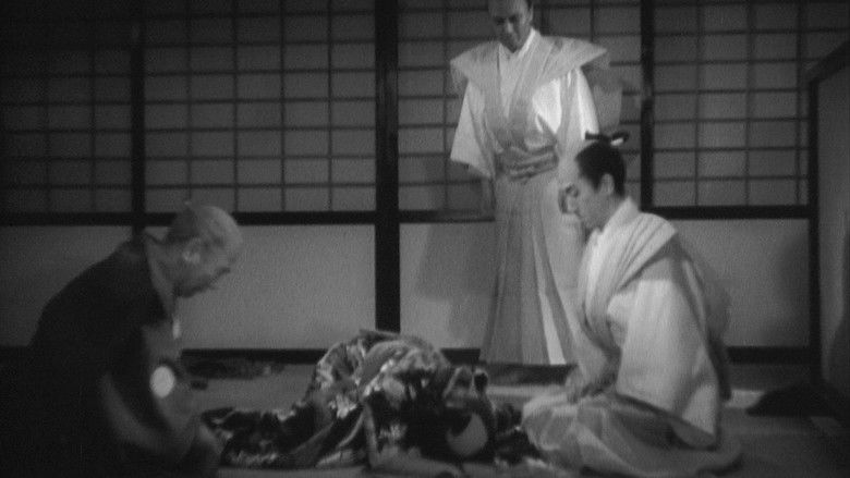кадр из фильма Сорок семь верных вассалов эпохи Гэнроку