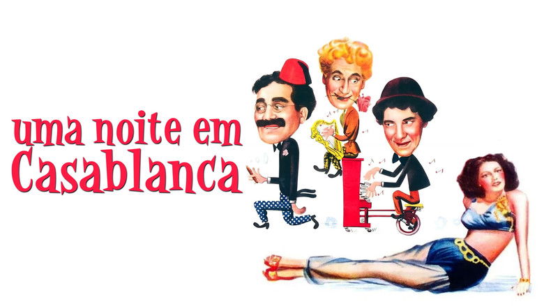 кадр из фильма Ночь в Касабланке