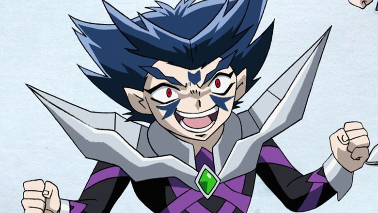 кадр из фильма 爆転シュート ベイブレード THE MOVIE 激闘!! タカオVS大地