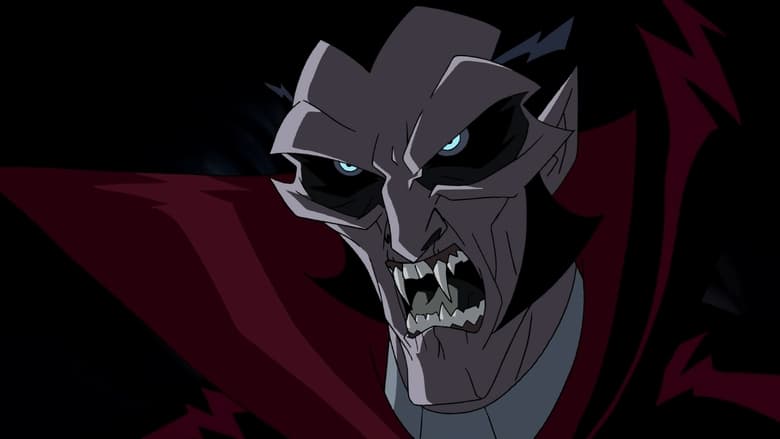кадр из фильма Бэтмен против Дракулы