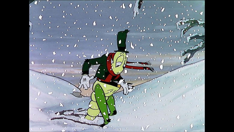 кадр из фильма Кузнечик и муравьи