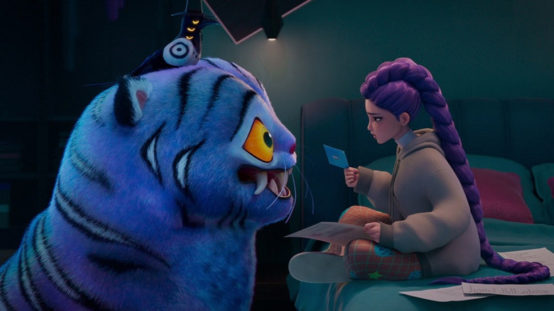 кадр из фильма Кейпоп-охотницы на демонов