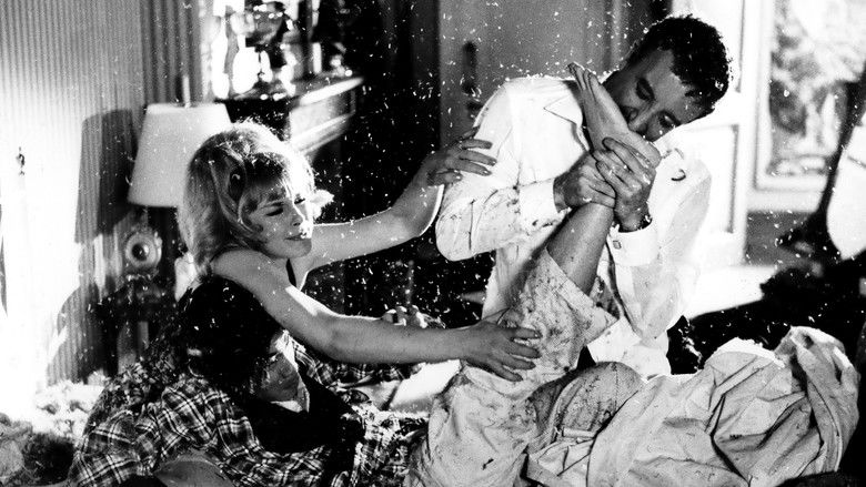 кадр из фильма Выстрел в темноте