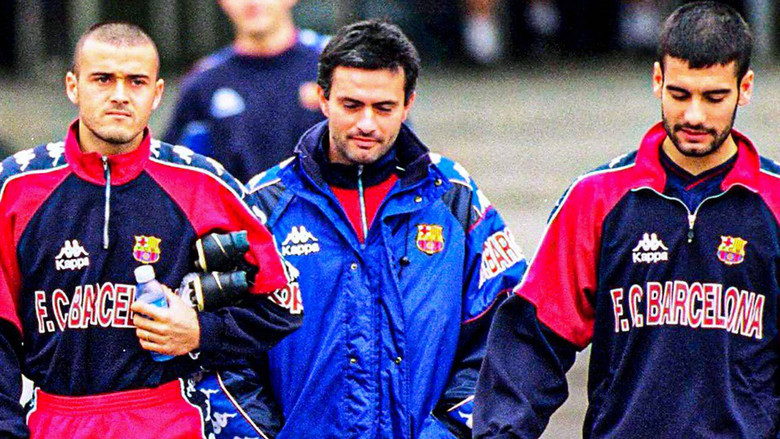 кадр из фильма Informe Plus+. Mourinho en el Barça