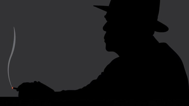 кадр из фильма Человек, которого не было