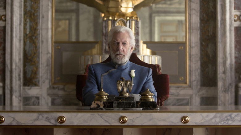 кадр из фильма Голодные игры: Сойка-пересмешница. Часть 1