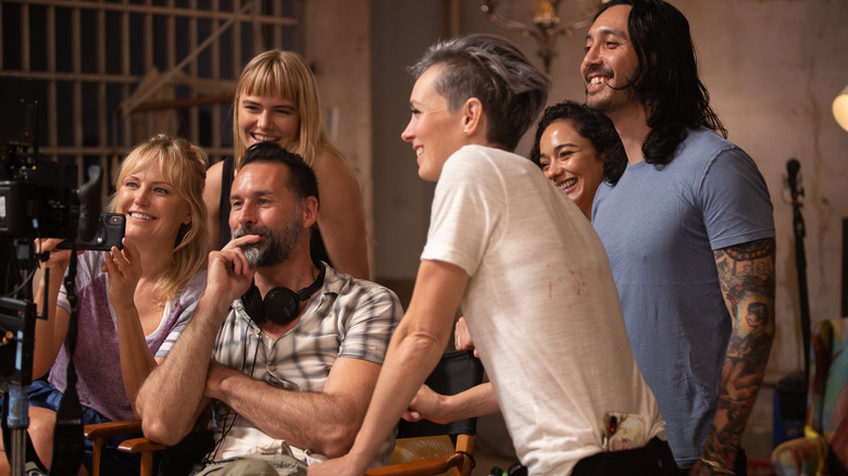 кадр из фильма В ринге только девушки