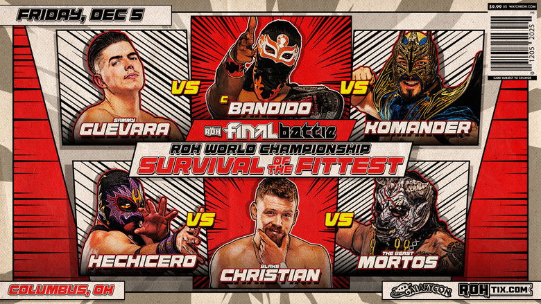 кадр из фильма ROH Final Battle 2025