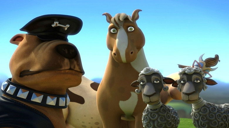 кадр из фильма Блэки летит на Луну