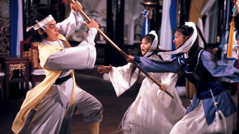 кадр из фильма Боец с шестом